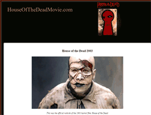 Tablet Screenshot of houseofthedeadmovie.com